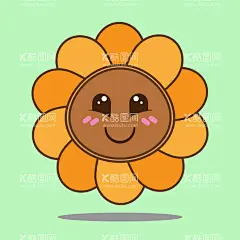 卡通向日葵  - 源文件下载【酷图网】向日葵,向日葵海报,可爱,向日葵素材,图片,包装,卡通向日葵,插画,插图,素材,元素,矢量,卡通,手绘向日葵,手绘,向日葵标志,logo,简约,图案,图标,向日葵插画,儿童绘本,矢量向日葵,促销,时尚,清新,小清新,花朵,春天素材,春天,太阳花,夏天,金色,黄色,花卉,背景,葵花,拟人,趣味,表情,