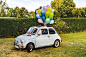 Such a beautiful wedding car #wedding #car #fiat500 #weddingcar #balloons #backyard #jimmychoo... by Stefan Linhart on 500px