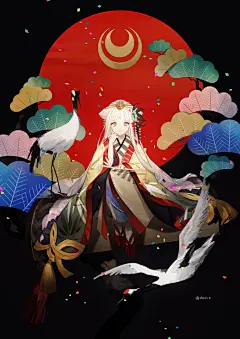 @图维画社  |  《阴阳师》同人插画/原画/壁纸/美图合集 