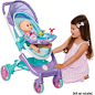 Amazon.com: My Disney Nursery Musical Bubble Baby Doll Stroller Inspired by The Little Mermaid, 4-in-1 Feature Doll Stroller, Forup to 14" Baby Dolls, Blows Bubbles & Plays Under The Sea for Girls Ages 3+: Toys & Games