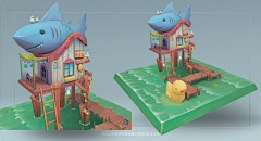 小白2805采集到3D手绘