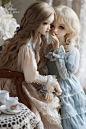 Elina Victoria Dress Fullset -Blue snow