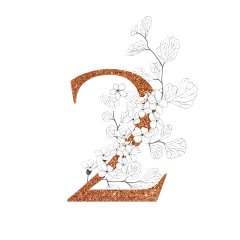 唯美婚礼素描字母花卉植物海报请柬装饰免抠PNG元素图案PS合集 (3)