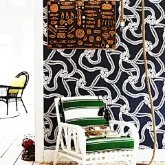 客厅壁纸图片 18图打造个性空间 - 装修效果图 - 齐家网高清图库频道