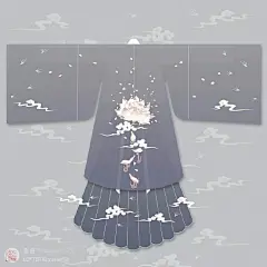 美图收藏超话#汉服##手绘# 

画师:@鱼贤 

实物做出来估计更好看啊啊啊啊 ​​​​