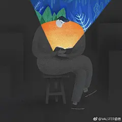 #插画#由爱尔兰艺术家Mark Conlan创作的矢量插画～风格独特吸引眼球！颜色丰富却又很统一 创意感很棒……

@P大点S微博 @奇葩美学 @欧阳鹏杰-OY @夏七酱 @梵生 ​​​​