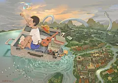 黎明踏浪者号 | 麦伢 - 原创作品 - 涂鸦王国