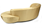 Vladimir Kagan for Directional Sofa | red modern furniture