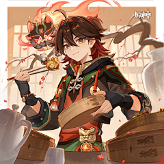 蓝色小恐龙orz采集到原神插图
