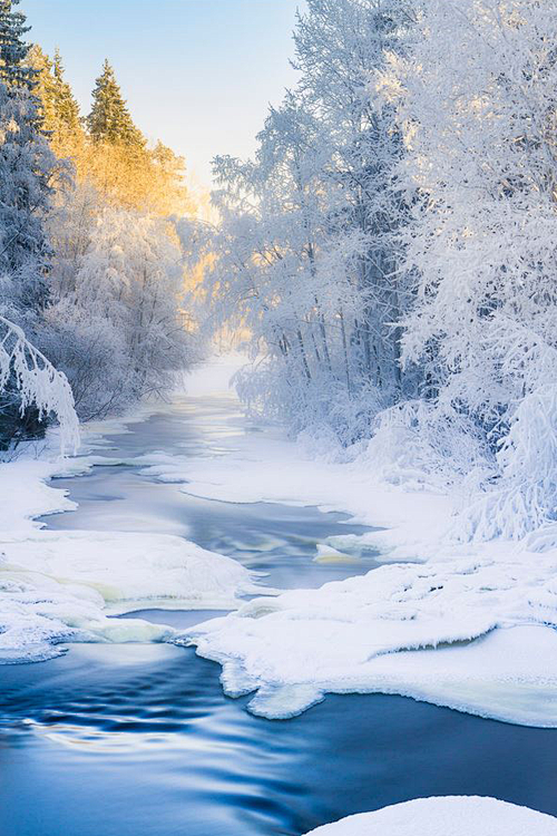 Winter River ~ By Il...