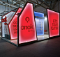 Onok Lighting Stand Frankfurt : The Light & Building Stand at Frankfurt, Germany, that was commissioned after the redesign of Onok Lighting’s brand image last year, follows the overall aesthetic used by Masquespacio for the campaigns of the lighting b