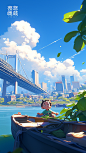 pandapouholmes9369_In_the_distant_coastal_city_there_are_many_t_4b1629f3-dd7a-4690-b366-e903181cf0fb