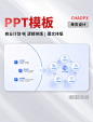 PPT模板工作报告逻辑排版列表结构单页PPT蓝色