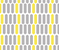 Gray and Yellow Geometric fabric by alihenrie on Spoonflower...ideas for E's curtains