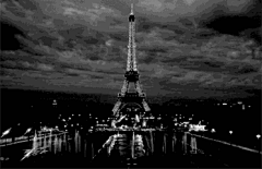 夜晚城市建筑灯光gif动图_动态图_表情包下载_SOOGIF