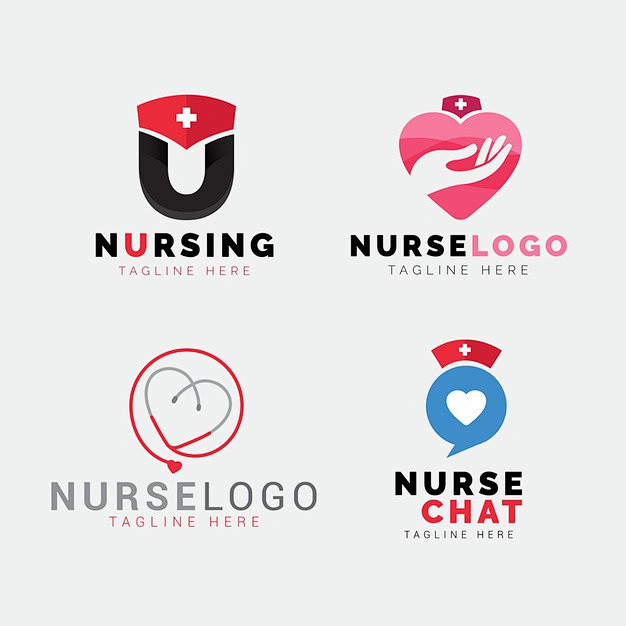 护士医疗logo标志图标矢量图素材