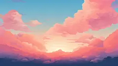 好看的云朵天空壁纸素材图片