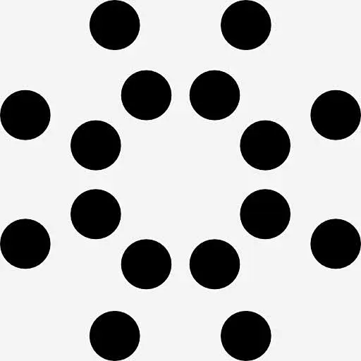 明圆点线标志图标_新图网 https://ixintu.com 符号 点 圆 标志 标识 明点