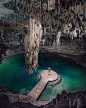 Magical scenery  Cenote Suytun, Yucatán, México. Photo by @zrodyr