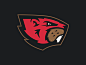 I wanted to work up a Beaver mark that wasn't overly realistic and didn't encroach on @Fraser Davidson's great Oregon State mark. My goal was to have the logo be a less aggressive mascot mark and have a definite forward motion feel. Beaver's aren't easy; 