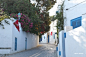 【突尼斯】蓝白小镇西迪·布·赛义德，始建于13世纪，被美国《国家地理杂志》评选为世界十大浪漫小镇之一