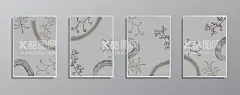 抽象花纹卡片     - 源文件下载【酷图网】抽象花纹卡片,水彩,花纹,卡片,邀请卡,请帖,淡彩,淡雅,