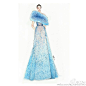 #Eliesaab #你爱哪一款@ELIESAAB官方微博 （用图标出处）#水彩##服装插画##手绘#