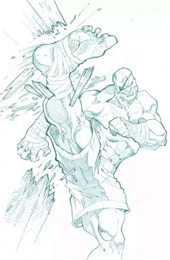 一个狐朋的狗友采集到Joe Madureira Sketchbook