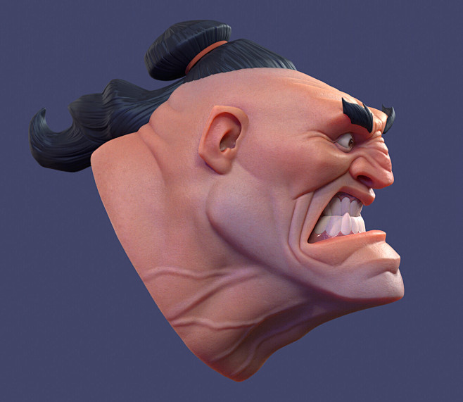 Stylized Head Sculpt