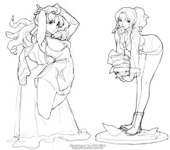 漂亮的线条拿去临摹吧  学画画 插画图片壁纸