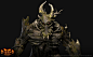 Thorned Hulk Head Variants - Diablo II: Resurrected, Adrienne Lange : Here are four head variations for the thorned hulk monster that I created for Diablo II: Resurrected. It was a fun challenge to translate the original sprites into modern 3D designs whi