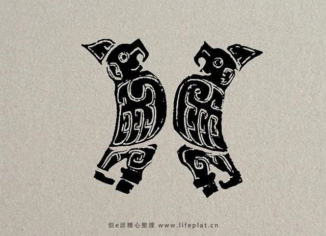 中国古代传说中的瑞鸟——凤凰的纹样图腾-花瓣网