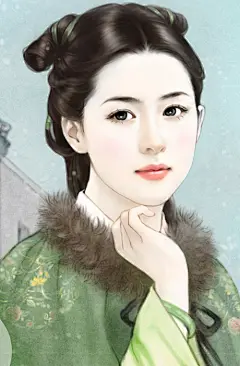 插画手绘 嘀咕图片
