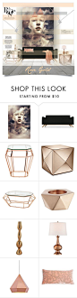 "Blinds" by lulunam on Polyvore featuring interior, interiors, interior design, home, home decor, interior decorating, Joybird Furniture, Whiteley, Nuevo and CB2: 