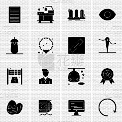 set 16 universal icons business