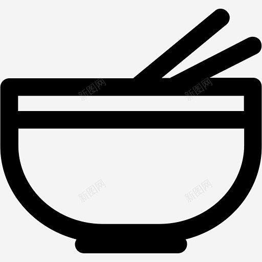 中餐汤面图标 标志 UI图标 设计图片 免费下载 页面网页 平面电商 创意素材