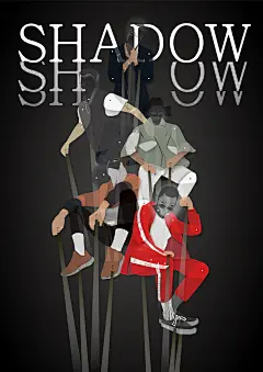 IP 国潮 文创 新潮 时尚 海报 潮流 皮影 皮影戏 视觉