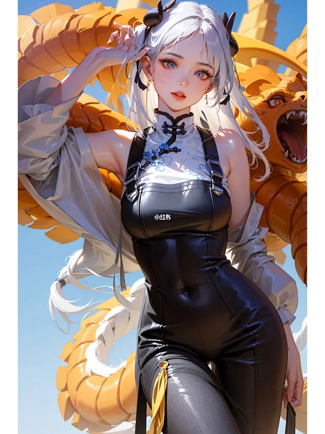 少女与龙