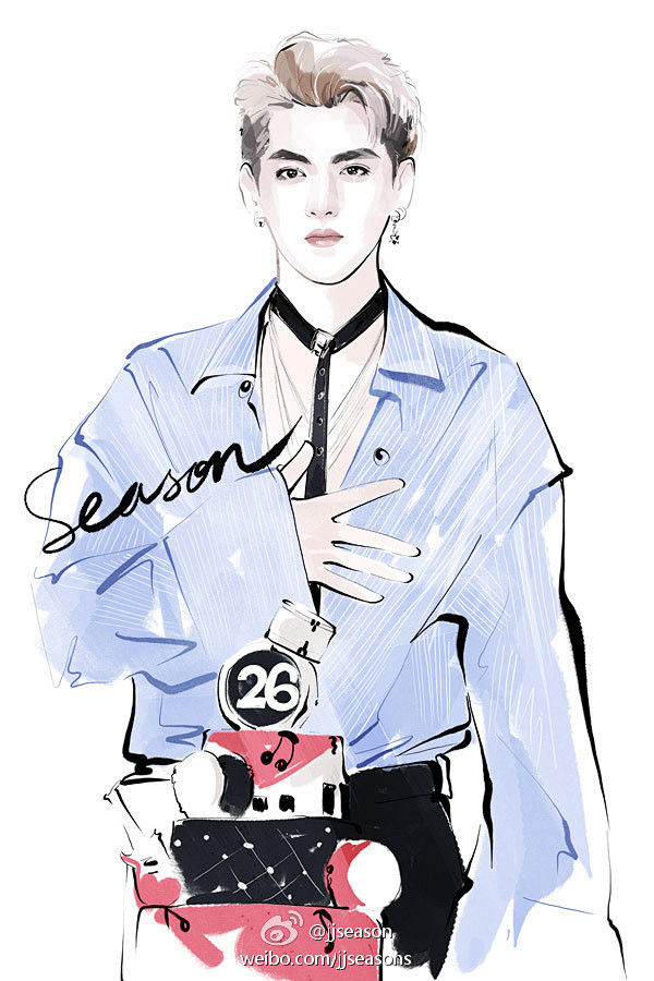 #jjseason插画# #season...