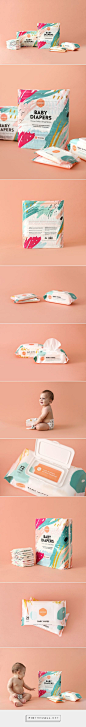 Parasol Co Diaper Subscription Packaging by James Prunean on Behance | Fivestar…: 