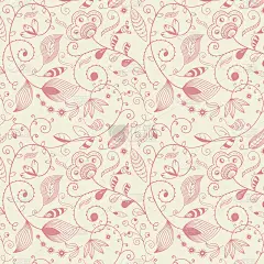 Classic_vine_pattern_toile_pink