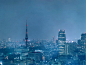 日本东京塔唯美风景摄影壁纸(3)_风景壁纸 - 55壁纸大全