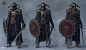 Viking , Alex Vasin : The character for the upcoming Vikings: War of Clans Cinematic from Plarium. Based on the concept by Niko Nikizar.
https://www.artstation.com/artist/niko