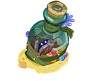 Touc's Trade Harbor : Touc's Trade Harbor is an area in the Kingdom, upgraded from the Trading Port. It is available by completing a questline unlocked at Cookie Castle Lv. 8, and contains both the Seaside Market and the Rainbow Shell Gallery. At the Dock