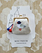 pigeon mini pouch. yumiko higuchi.