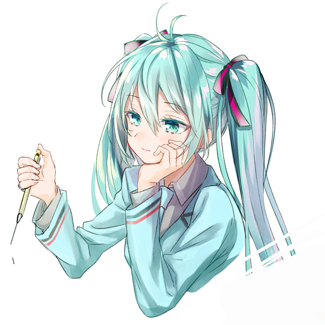 miku~  アンニュイミクちゃん （可...