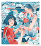 中国日报插画鉴赏