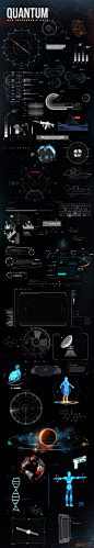 HUD显示器信息显示模版 Videohive AE - Quantum HUD Infographic - 素材模版 - 灵感起源社区·IDEASR