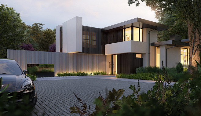 Contemporary Residen...