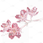 植物通用粉色樱花3D花朵元素素材